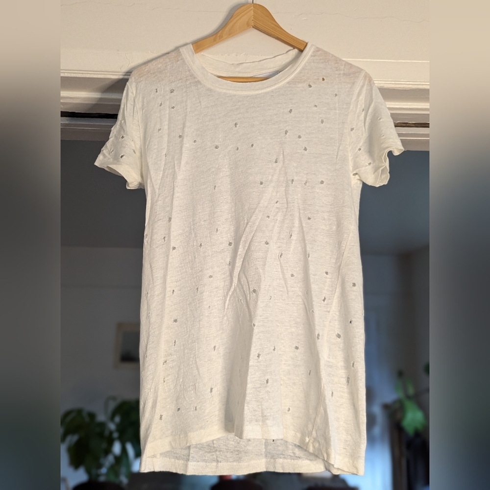 IRO distressed tee, sz S